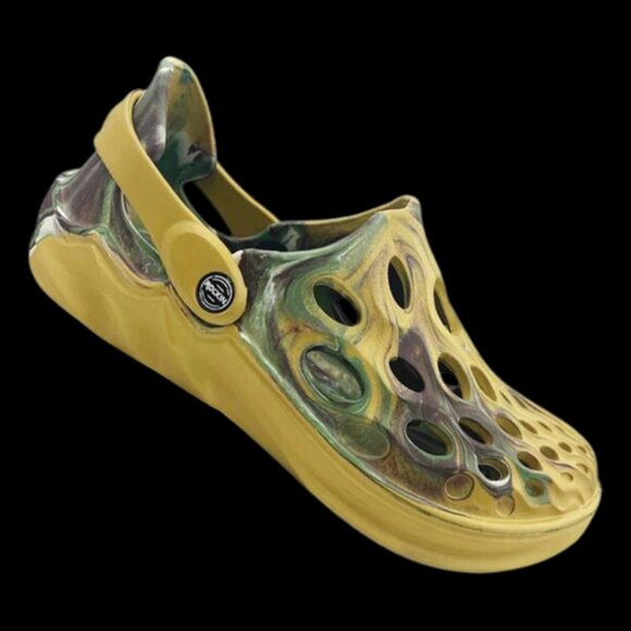 ROCKIN CLOGS UNISEX GLADES GREEN LIGHTWEIGHT WATERPROOF DURABLE SHOES NWT! - Picture 1 of 14